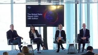 Press conference on the Global Risks Report 2023 [upl. by Cele]