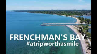 Frenchmans Bay Drone Fly By Ontario Toronto Pickering GTA [upl. by Essilevi]