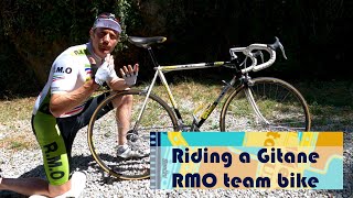 Gitane RMO bike  riding an ex RMO Gitane team bike [upl. by Jurkoic]