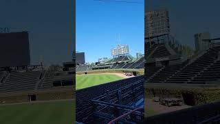 Wrigley Field Tour 101024 bucketlist chicago cubs baseball lovethiscity chicagochicago [upl. by Ahsote]