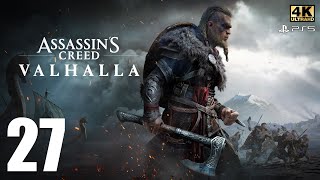 Assassins Creed Valhalla  27  Essexe Estrid a Rollo 4K60 PS5 [upl. by Aihsatal123]