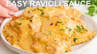 Easy Ravioli Sauce [upl. by Yrhcaz]