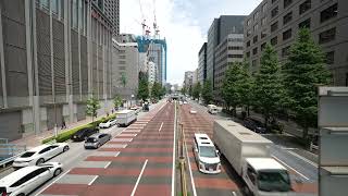 Nihonbashi Takashimaya  Travelers online time for just road watching 銀座 日本橋 ginza peace [upl. by Ayad83]