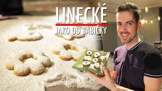 Dva tátové Michal peče linecké cukroví Tradiční křehké jako od babičky [upl. by Kristianson192]