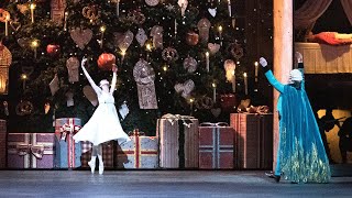 The Nutcracker  Christmas Tree Transformation The Royal Ballet [upl. by Sidnala]