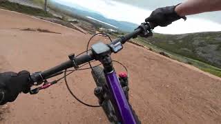 Cairngorm Mountain Bike Trails all the way down [upl. by Haelam]