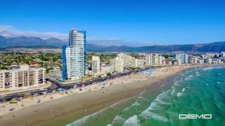 Strand Beach Cape Town Aerial Photography  Topaz Building [upl. by Hammock]