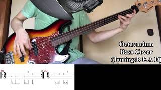 Dream Theater  Octavarium Bass Cover  Tab [upl. by Tarttan]