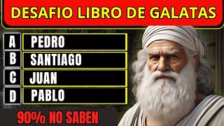 15 PREGUNTAS BIBLICAS SOBRE EL LIBRO DE GALATAS  Sabés todas trivias quiz biblico [upl. by Sterrett]