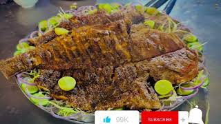 FISH BARBQ GRILL bbq grill fish recipe crispy and delicious 🤤 [upl. by Korella780]