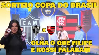 SORTEIO DOS MANDOS DE CAMPO DA FINAL DA COPA DO BRASIL COM ENTREVISTAS [upl. by Araik]