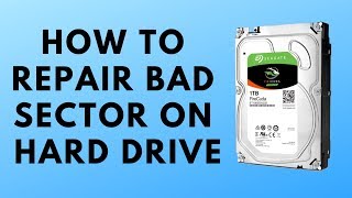 How to fix Hard disk in not working condition  Bad sectors  hard disk repair 2021 [upl. by Sidra]