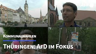 Kommunalwahlen in Thüringen AfD im Fokus  AFP [upl. by Clarke481]