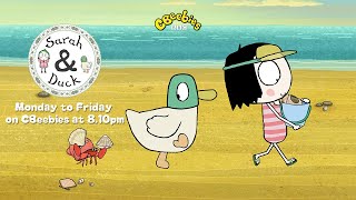 Sarah amp Duck  weekdays at 810pm SGHK  CBeebies Asia [upl. by Renner]