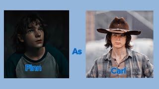 TBP reacts to Finn as Carl from TWD  cringe amp mistakes  12  Robin x Finney   SAPPHIRE ♡ [upl. by Rosse489]