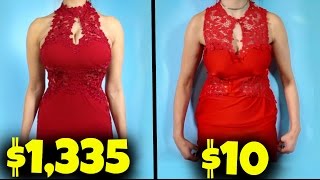 10 Prom Dress Vs 1000 Prom Dress [upl. by Nadaba]