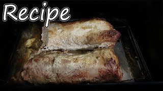 Pork Loin in Electric Roaster Oven [upl. by Resee]