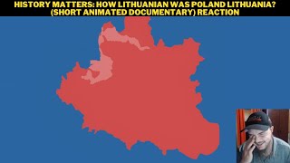 History Matters How Lithuanian Was Poland Lithuania Short Animated Documentary Reaction [upl. by Savitt]