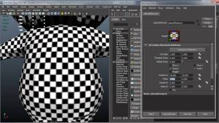 Maya UVs pt1  checker texture options [upl. by Ennaegroeg]