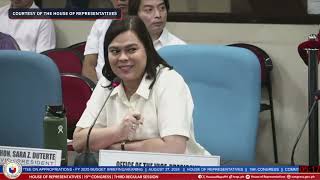 COMPILATION Sara Duterte vs Stella Quimbo during the Houses budget hearing for OVP [upl. by Anastas]