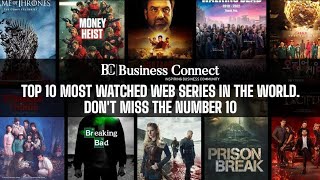 Top 10 most popular web series in worldtop10breakingbadmoneyheist narcos dexterviralshorts [upl. by Cassie234]