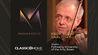 Music bridge  Prof Boris Garlitsky  Violin [upl. by Linell]