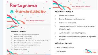 Curso de Partograma amp Humanização [upl. by Wehhtam601]