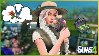 Puedo Hacerme RICA Vendiendo ARREGLOS FLORALES  Sims 4 Experimento [upl. by Sisenej]