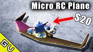 Micro RC Airplane  DiY [upl. by Shirline]