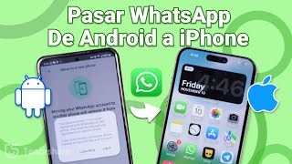 🔥Cómo Pasar WHATSAPP de Android a iPhone  3 Mejor Método iOS 18 [upl. by Monda]