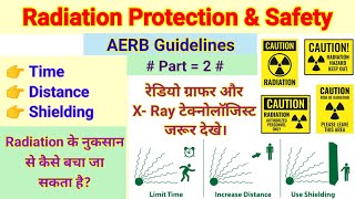 Radiation Protection amp Safety  Part  2  Time  Distance  Shielding radiology hospitality [upl. by Celinka679]