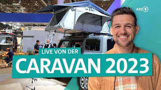 Caravan Salon 2023 aus Düsseldorf  ARD Reisen [upl. by Atinaj]