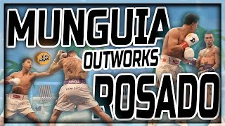 Munguia vs Rosado DAZN Boxing Immediate Reaction Jaime outworks Gabe [upl. by Shurwood]