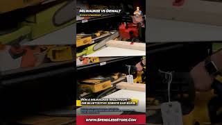 Power Tool Comparison  Milwaukee Vs Dewalt 16inch Chainsaw [upl. by Ellennoj]