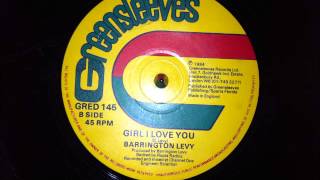 Barrington Levy  Girl I Love You [upl. by Cohby805]