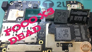 poco x3 dead problem solve  poco x3 pro cpu ufs reball  poco x3 auto port solution [upl. by Ahsened158]