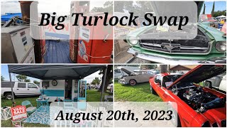 Big Turlock Swap Meet August 2023  Classic Car amp Parts  bigturlockswap swapmeet carsforsale [upl. by Alyahc]