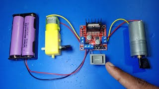 How to use l298n motor driver without Arduino [upl. by Sherrard]