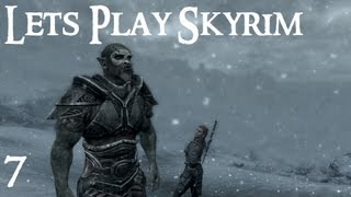 Lets Play Skyrim modded  pt 7  Orc Warlock Master Difficulty [upl. by Anehc365]