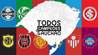 Todos os Campeões do Gauchão  1919 a 2024 [upl. by Ettebab]