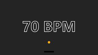 70 BPM Metronome [upl. by Rein243]