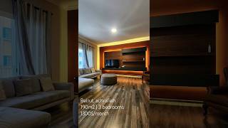 Fully furnished  upgraded  achrafieh  beirut  1300month  for rent  190m2 [upl. by Pich]