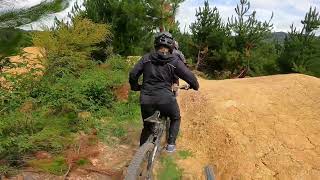 Drop Zone  1st Hit  Fourforty MTB Park [upl. by Ahsinyd]