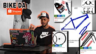 MONTANDO UMA BIKE MONTADINHA NA SHOPEE com menos de 1000R [upl. by Richy]