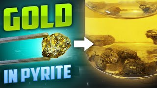 Use Unbelievable Mining Gold with Just a Pyrite Stone [upl. by Gadmon93]