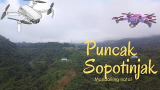 Puncak Desa Sopotinjak  Mandailing Natal  Keindahan Alam Mandailing Natal dari Ketinggian Drone [upl. by Gaillard]