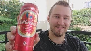 Kingfisher Extra Strong  Beer Review [upl. by Brookner75]