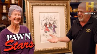 Pawn Stars DEADHEAD DEAL Jerry Garcia Artist Proof Season 22 [upl. by Ahsrat]