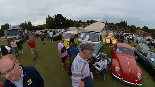 harpenden classic car show timelapse [upl. by Anitnahs]