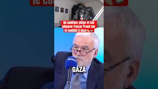 Il a coincé d’une manière 😂 pascalpraud cnews gaza israelpalestine palestineisrael israel [upl. by Roseann506]